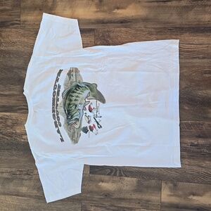 Vintage Columbia Fishing Tee Shirt